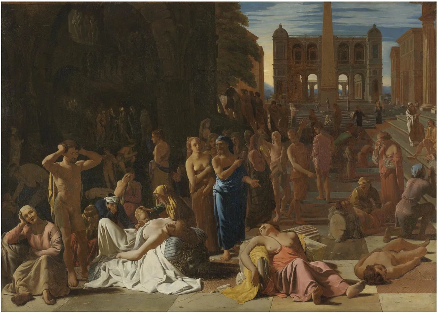 Michiel Sweerts and workshop · Plague in an Ancient City